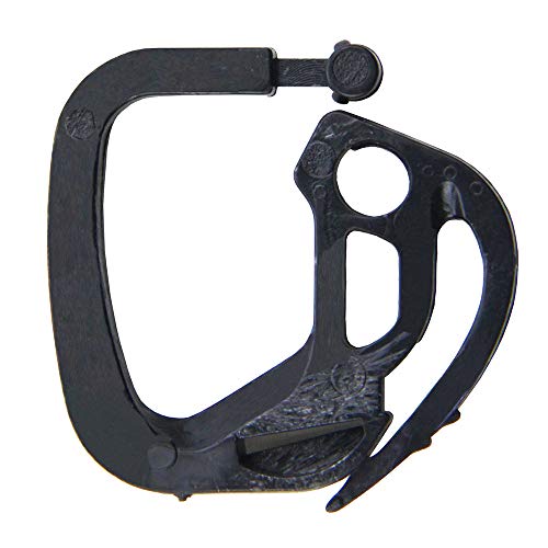 50pcs Garden Supplies Greenhouse Accessories Black Shade Net Clips Holder Fasten Shading System Hook Shade Net Clips Holder