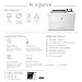 HP LaserJet Enterprise M507dn Monochrome Printer with built-in Ethernet & 2-sided printing (1PV87A) White