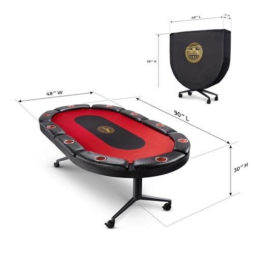 Triton Premium Foldable Poker Table image 2