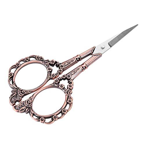 Tijeras de bordado, tijeras de sastre de acero inoxidable de alta calidad para costura, manualidades y álbumes de recortes, herramienta funcional decorativa