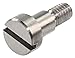 UNICORP SCS250-416-2 Slotted Shoulder Screw- 1/8" Shoulder Dia, 3/16" Shoulder Lg, 1/4" Head Dia, 1/8" Head Ht, 4-40 Thread, 416 Stainless QTY-25