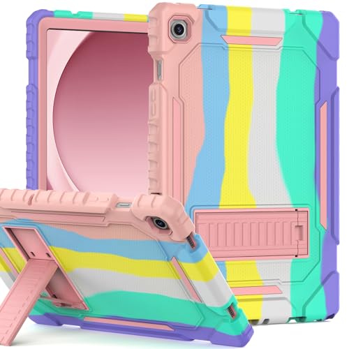 Grifobes for Samsung Galaxy Tab A9 Plus 11 Inch 2023 Cases, Heavy Duty Shockproof Rugged Cover for New Samsung Tablet A9+ 11" Case (SM-X210/X216/X218) with Kickstand, Camo