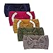 DRESHOW 5 Pezzi Bambini Fascia Per Capelli Fasce Bambina Neonata Elastica Fascia Neonato Fasce per Bambini Fasce Capelli Bambina Fascia Bambina Accessori Fasce