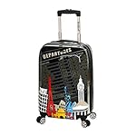 Rockland Departure Hardside Spinner Wheel Luggage, Departure, Carry-On 20-Inch