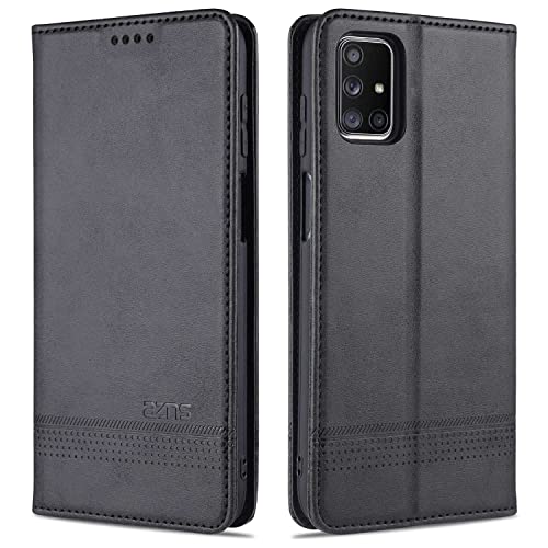 MOONCASE Carteira de Couro PU Capa Magnética à Prova de Choque com Slot para Cartão para Samsung Gal