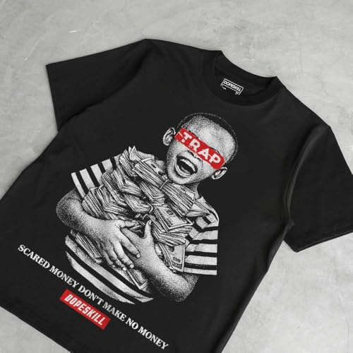 Image of DopeSkill Graphic Tee Streetwear Hip Hop Hypebeast Street Style Unisex T-Shirt Sneaker Colour Matching Shirts Swag Y2K Style