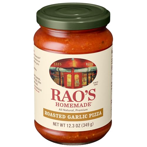 Rao's Homemade Roasted Garlic Pizza Sauce with Italian Tomatoes, 12.3 Oz