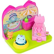 DreamWorks Gabbys Dollhouse Kitty Narwhals Carnival Room, with Toy Figure, Surprise Toys and Dollhouse Furniture, Kids Toys for Girls and Boys 3+
