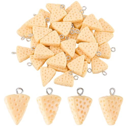 Breloques en forme de fromage SUNNYCLUE pour création bijoux diy - 2