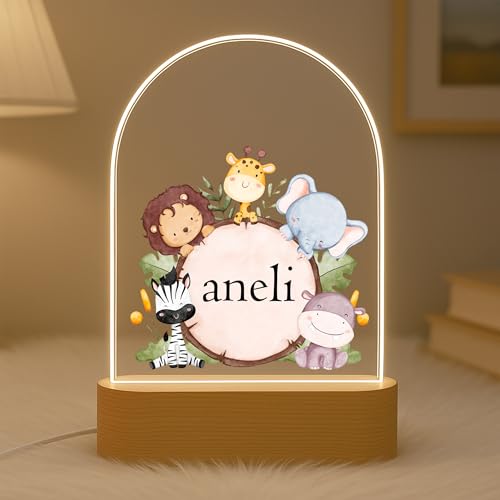 Image of Acrylic Customized Name LED Lamp Personalized Night Light with Name Custom Gift for Anniversary Home Decor for Men Birthday Gift Kids Friend Return Gift Kids Birthday (Design 5)