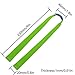 ZRM&E 4pcs Green Slingshot Wide Flat Rubber Band 1.0mm Thickness Heavy Flat Rubber Band for Slingshot/Hunting Catapult Elastic Bungee