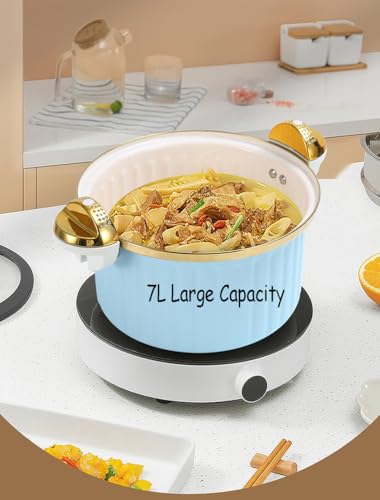 Olla a presión con recubrimiento esmaltado 7 L miniatura 5