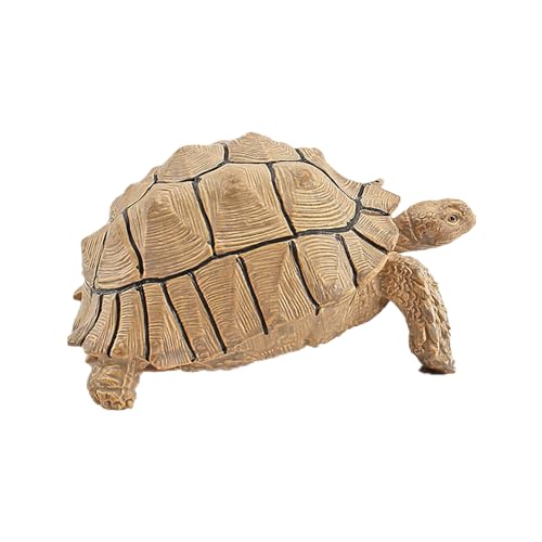 Figura Decorativa Tortuga Sulcata Multicolor 10x5x5 cm