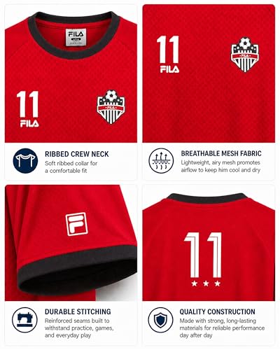 Fila Performance Mesh Soccer Jersey