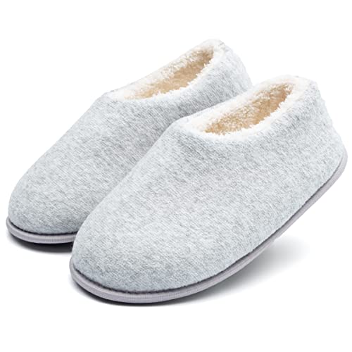 Pantufa Sapatinha Ante Derrapante Forração de Pelo 100% Poliéster (35/36, Cinza)