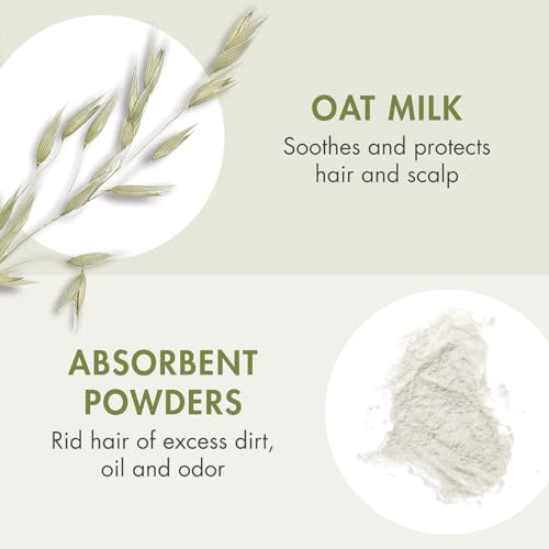 Image of Klorane Ultra Gentle Dry Shampoo with Oat+ - Gentle Formula - Instantly Revives Hair and Eliminates Odor, Dirt, and Oils - Hypoallergenic & Vegan - Paraben & Sulfate-Free