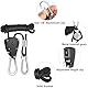 KEELYY 4 Stück Ratchet Hanger Seilratsche mit Haken Verstellbarer Seilaufhänger Seilzugratsche Einstellbare Seil Ratsche Grow Lampe Aufhänger Rope Ratchet 2M,1/8 Zoll für Pflanzenventilator Zimmerpfla