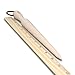 Carrot Design Solid Wood Seed Dibber Tool for Planting Seeds Bulbs and Plants