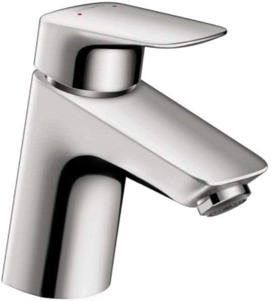 HansgroheLogis Modern Low Flow Water Saving 1-Handle 1 5-inch Tall Bathroom Sink Faucet in Chrome, 71070001