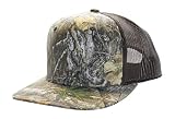 Tu gorra no se verá exactamente como la foto ya que cada gorra es diferente dependiendo de su colocación en la tela de camuflaje con licencia. El borde o el logotipo de Realtree pueden estar al revés y eso es normal. Cada tapa viene con un marcapáginas Salmo 23 dentro del paquete.