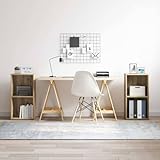 【Usage Polyvalent】 Conçu pour un usage intérieur, ce meuble est idéal pour créer un espace de rangement fonctionnel dans un salon, un bureau ou une salle de détente. Il peut également servir de petit buffet salle a manger, offrant une solution de rangement modulable adaptée à différents environnements domestiques.