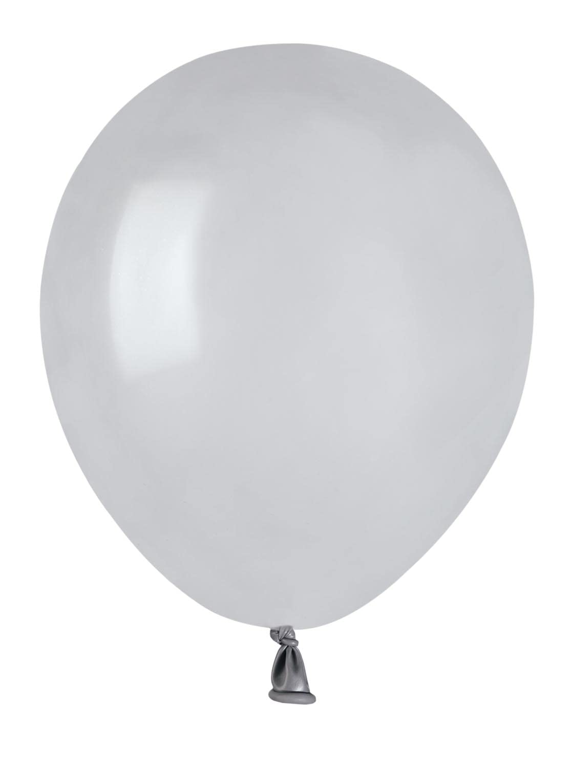Pack 100 balloons in natural latex Premium Quality A50 (Ø 13cm / 5"), grey