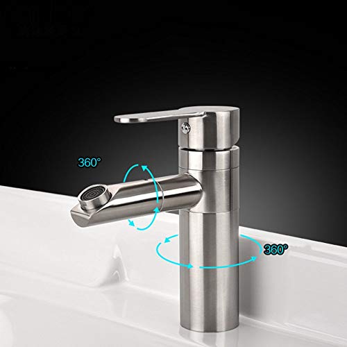 Robinet de lavabo pour évier de salle de bain et cuisine double commande - 7