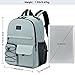 Lohol Fashion Backpack with Anti Theft Pocket, Water Resistant Travel Daypack for Teen Girls & Boys (Smoky Grey)