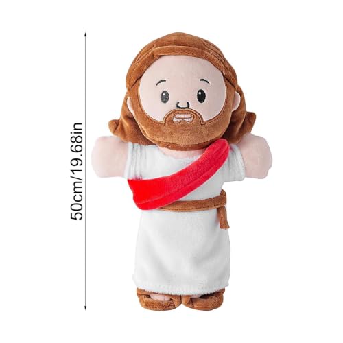 Jésus en peluche de dessin animé comme coussin religieux décoratif - 7