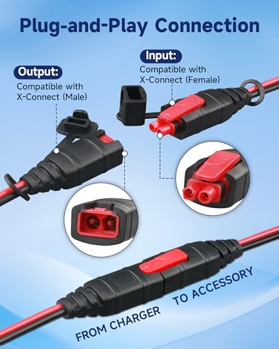 Image of GC004 X-Connect Extension Cable for NOCO, 16AWG 10FT