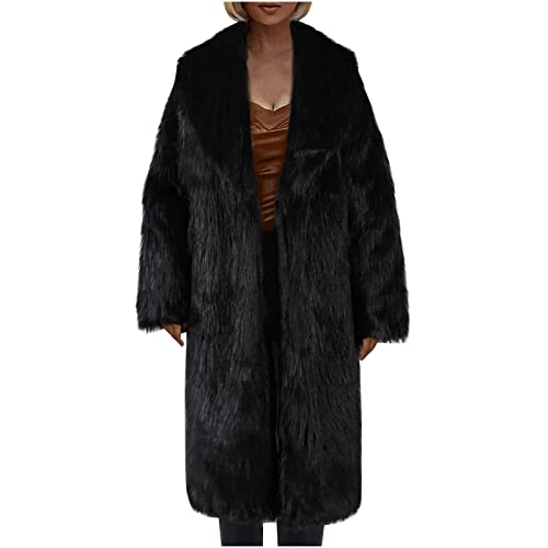 Manteau en fourrure synthétique NZYIHAO pour rester au chaud lors de vos sorties en ville