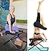 Sisyama Fitness Yoga Chair Inversion Bench + Bench Workout Manual
