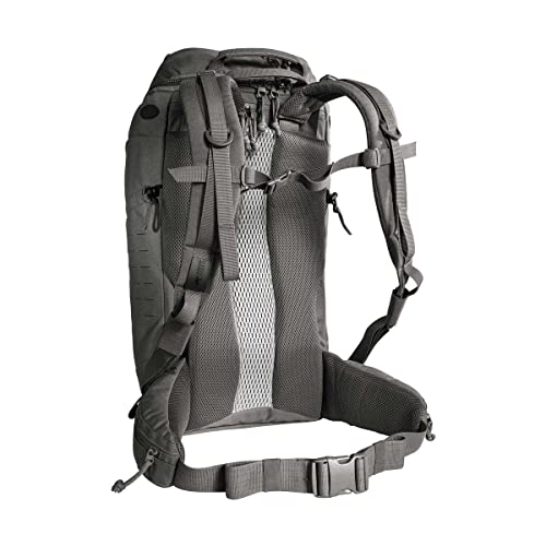 Tasmanian Tiger TT Modular Pack 30 plecak turystyczny o pojemności 30 litrów wraz z organizerem, zestaw dodatkowych kieszeni dla większego porządku, Irr Steingrau-Oliv, 30 Liter