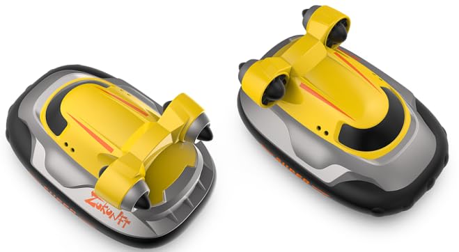 Mini RC Boat Ship 2.4G Remote Control Hovercraft Charging Waterproof Crash Resistant RC Racing Boats Kids Water Swimming Pool Toy