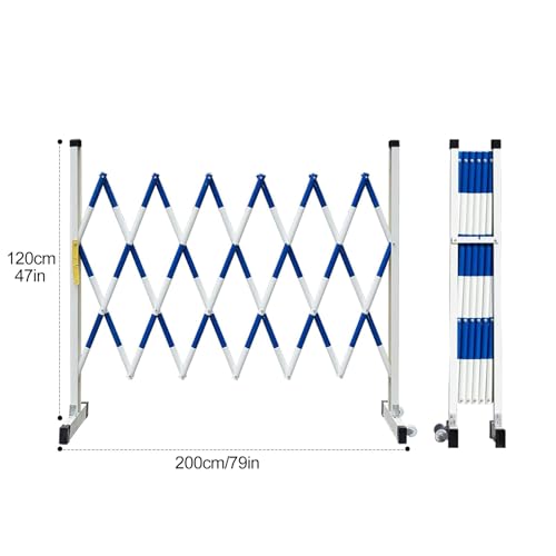 Barrière extensible et clôture métallique rétractable haute résistance