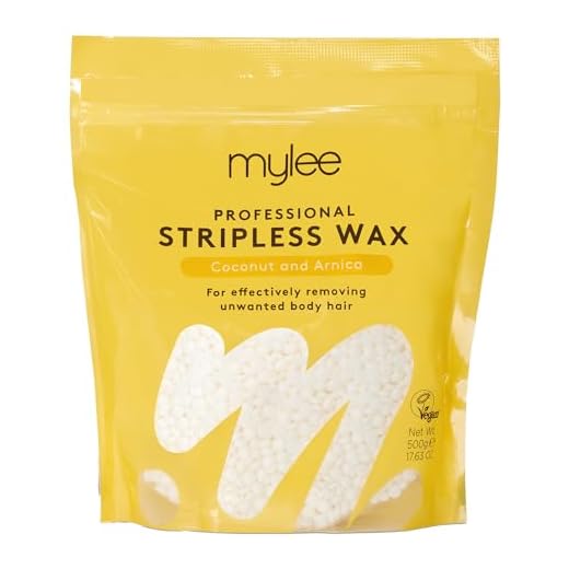 Mylee Wachs Perlen 500g Wachs Pellets Kokosnuss & Arnika + Holzkohle & Grüner Tee … (Kokosnuss & Arnika)