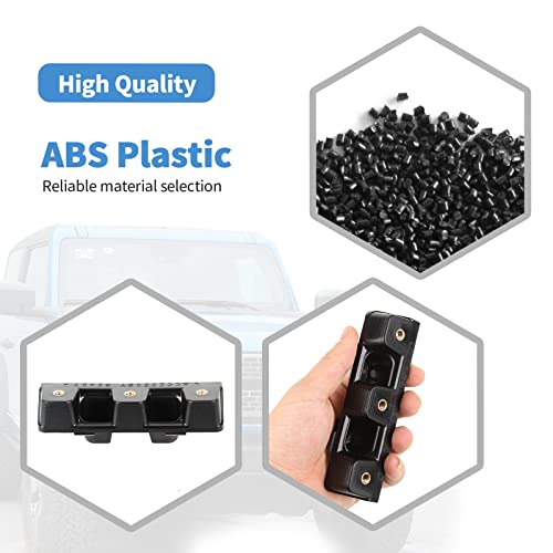 RT-TCZ for Bronco Dashboard Accessories Accessory Ready Compatible with Ford Bronco 2021 2022 2023 Up (Not for Sport)