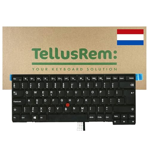 Clavier PC Portable Néerlandais pour Télétravail sur Lenovo T450S