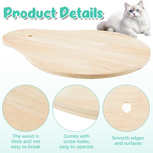 image for Dansydaisy 2 Pack Cat Tree Perch Jumping Platform Accessories 11.8