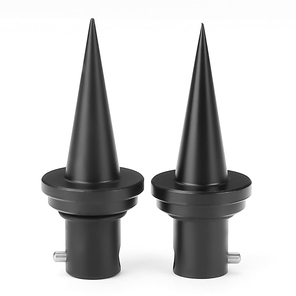 Quick Release Bipod Spikes – CNC Aluminum Feet Replacement for Bipods, Durable & Easy-to-Install, Ideal for Hunting, Shooting, and Tactical Use