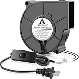 GDSTIME EC Blower 75mm x 30mm, AC 110V 115V 120V 220V 240V Centrifugal Blower Fan Dual Ball Bearing