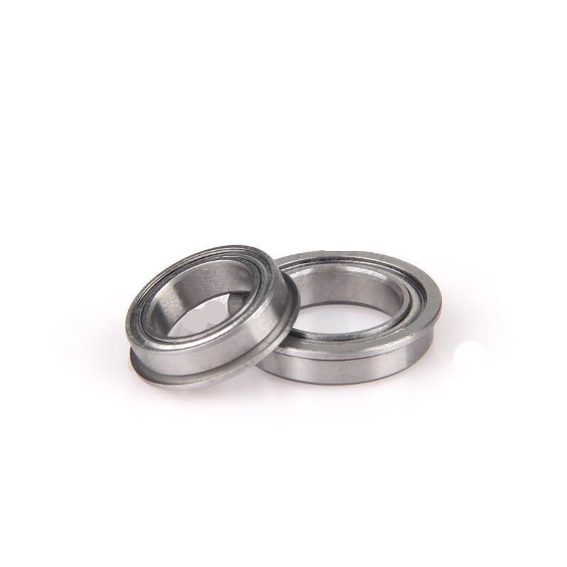 Rodamientos Sellados, 10 Uds F682ZZ F683ZZ F684ZZ F685ZZ F686ZZ F687ZZ F688ZZ F689ZZ rodamiento de bolas con brida rodamientos bridas blindadas Metal pared delgada
