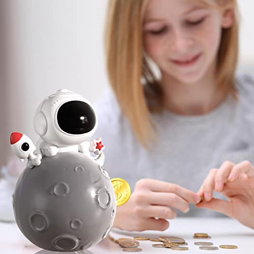 Cofrinho | cofrinho astronauta inquebrável | Caixas economia moedas grancapacidapara meninas meninos