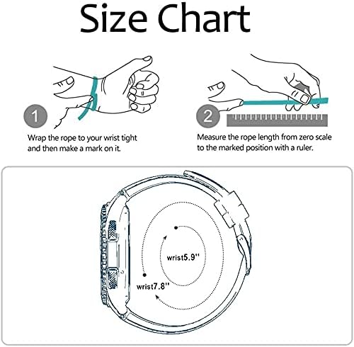 Leather Bands Compatible with Samsung Galaxy Watch 5 pro Band 45mm Galaxy Watch 5 Band 40mm 44mm Galaxy Watch 4 Band 2021 Galaxy Watch 4 Classic Band 42mm 46mm Men Women