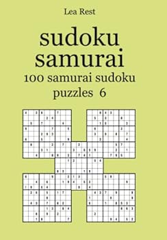 Paperback sudoku samurai 100 samurai sudoku puzzles 6 Book