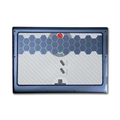 Image of Carbon Fiber Laptop Skin Compatible with Alienware M16 R2 (2024) - Retro Gamer 1 - Premium 3M Vinyl Protective Wrap Decal Cover - Easy to Apply | Crafted in The USA by MightySkins