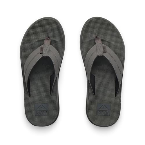 REEF Mens Sandals, Element TQT, Grey/Grey, 11 - image 5