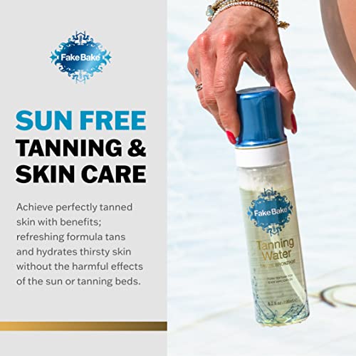 image for Fake Bake Tanning Water Self Tanner Instant Glow with Hydrating Passio