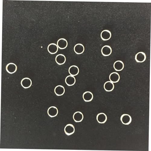 Totority 500 piezas anillas metálicas para ejes de dardos miniatura 2