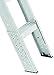 Louisville Ladder 25.5x54 Aluminum Attic Ladder, Type IAA, 375-pound Load Capacity, AA2510,Silver